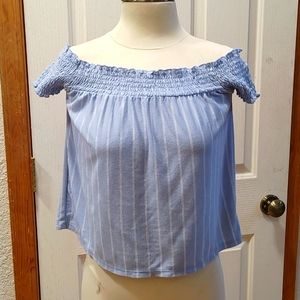 Light blue stripped Size s/p. American Eagle Outfitters brand